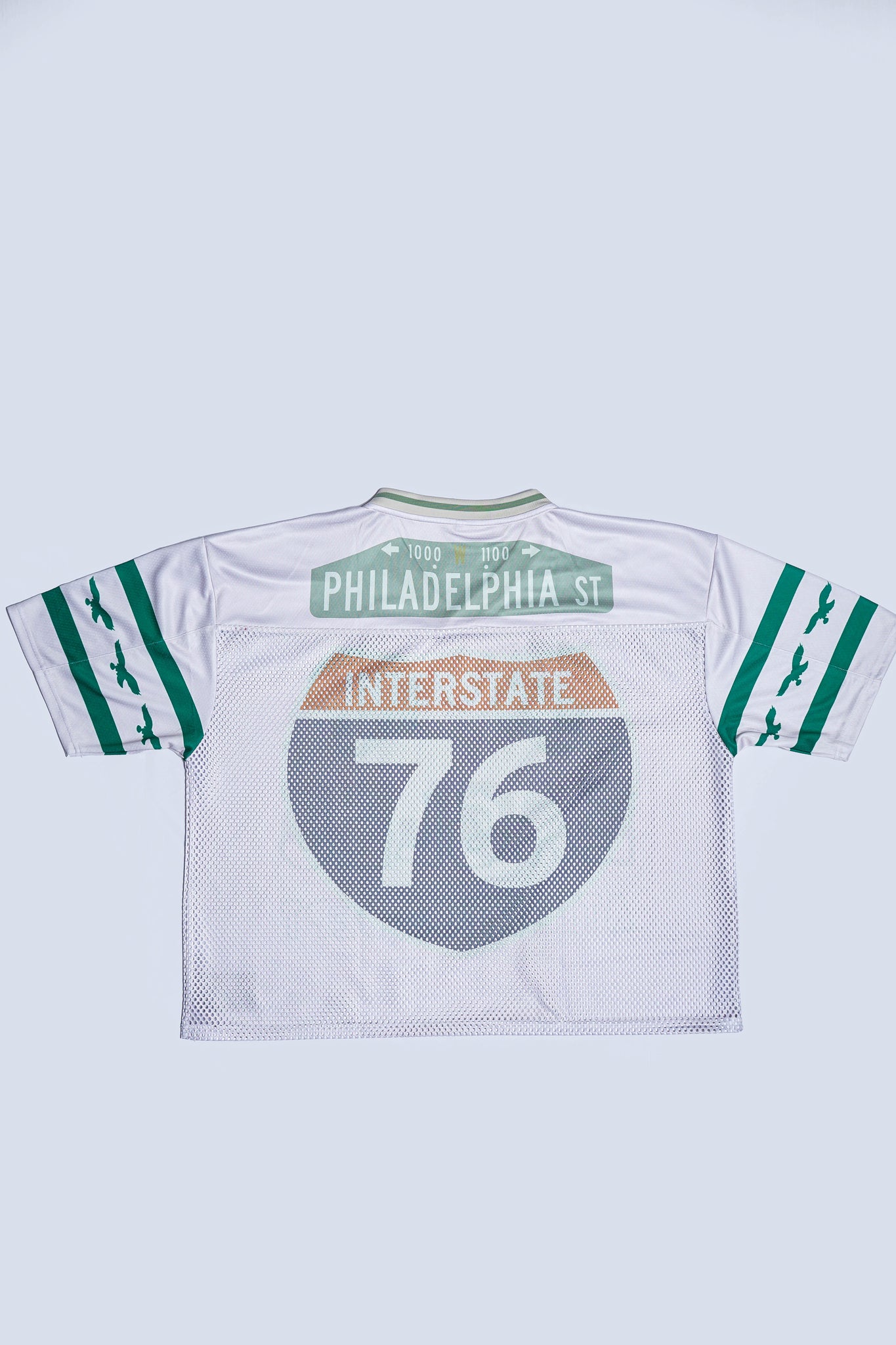 Off-White 76 Interstate Eagles Jersey