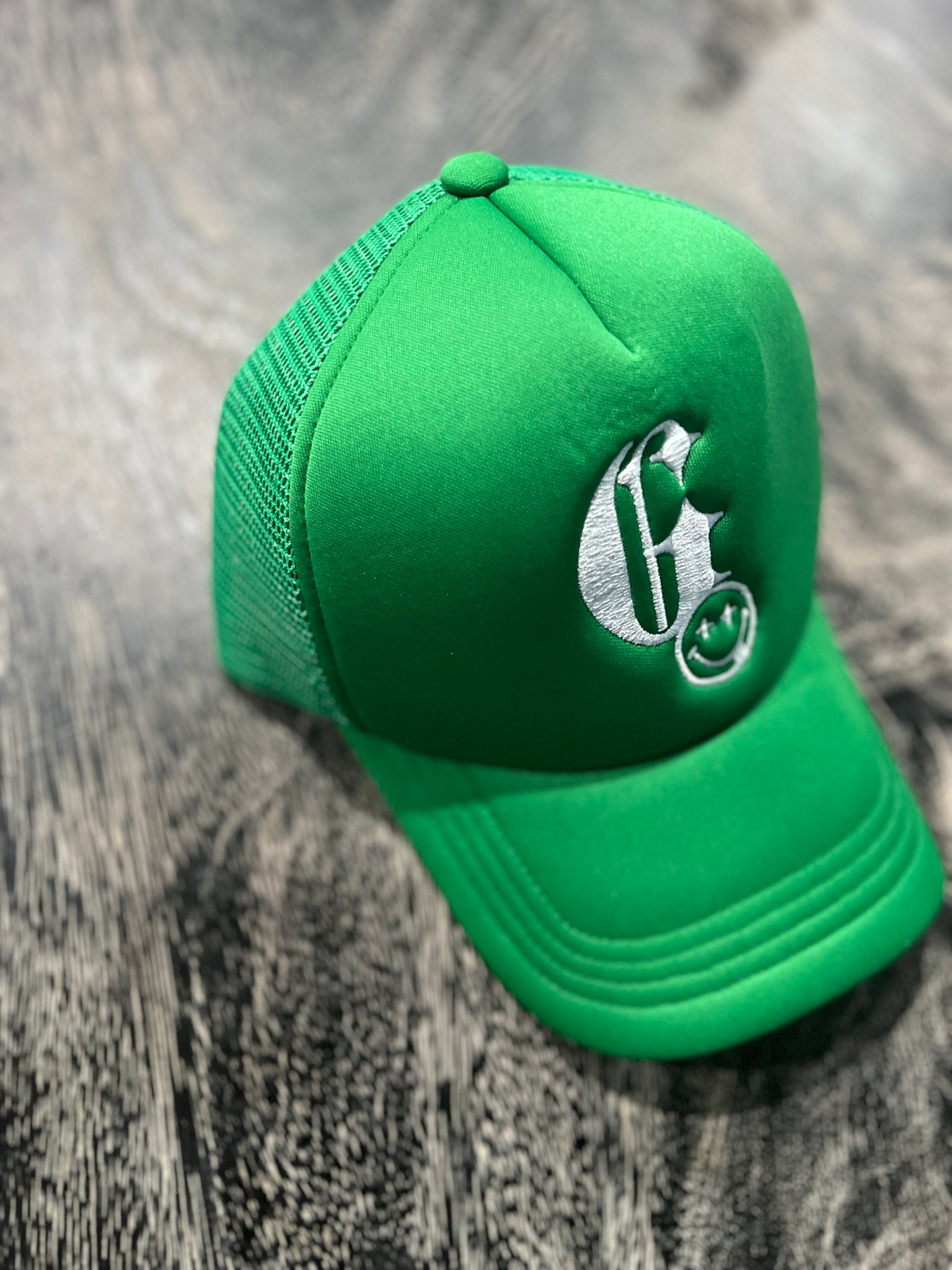 “G” Geeksta Smiley Trucker Hat