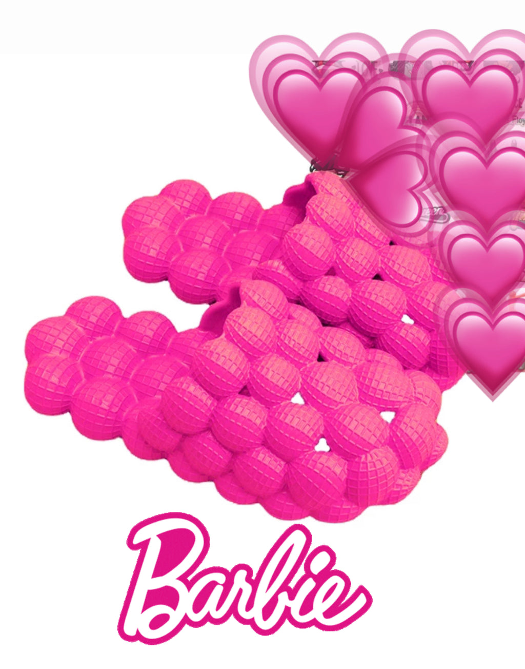 “Pink Barbie” Bubble Slides